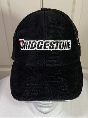 Bridgestone Men's Black “Mario Dominguez” Logo Baseball Cap